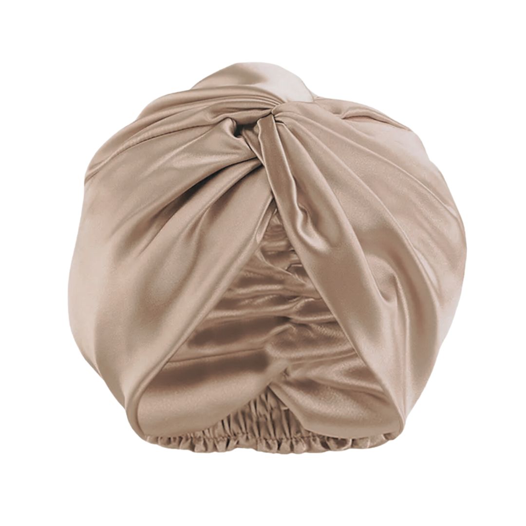 Bonnet de nuit en soie fait en France