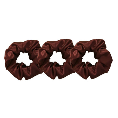 Pack of 3 large silk scrunchies - 22 mommes