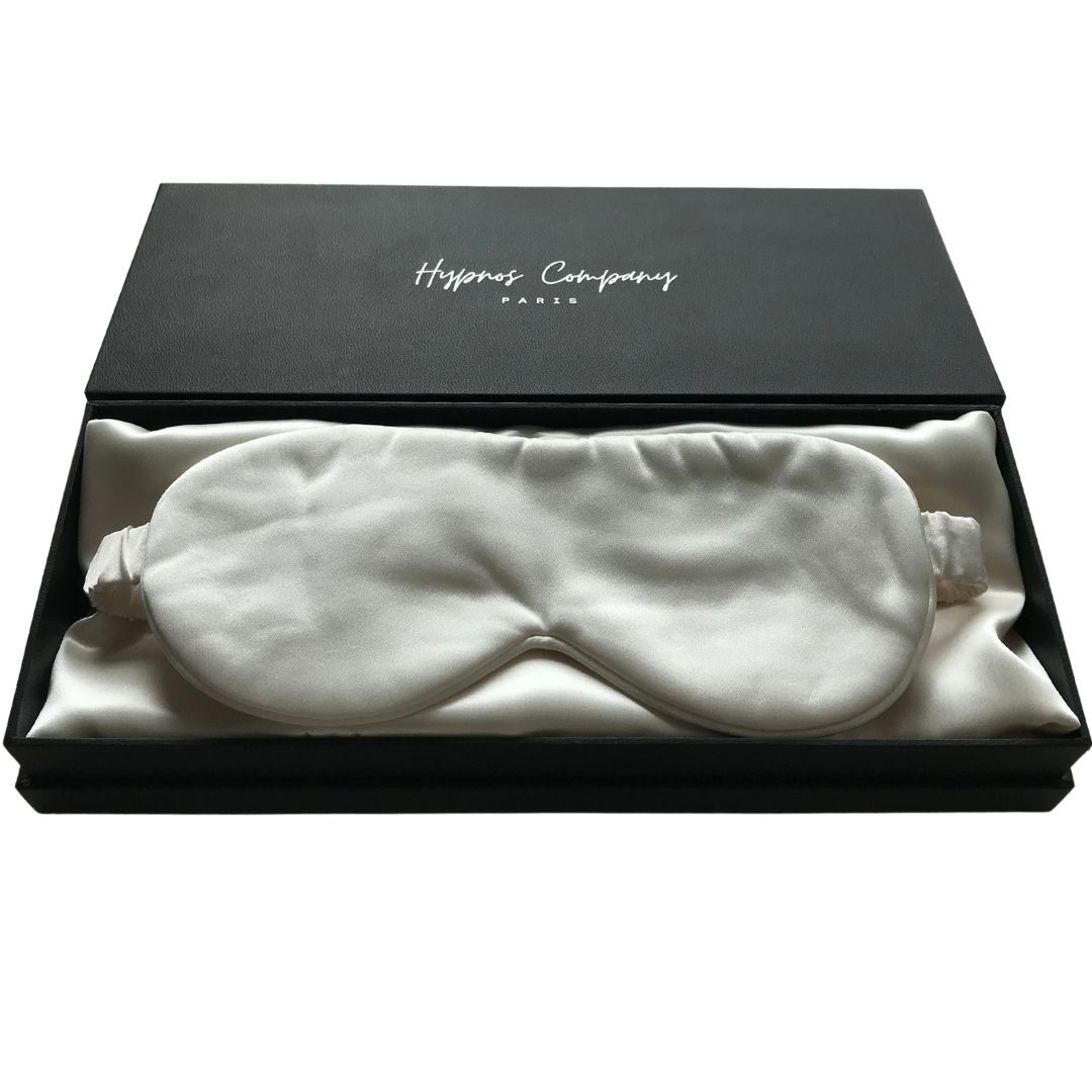 Pack - Taie d'oreiller en soie avec zipper et masque grand modèle - 22 mommes
